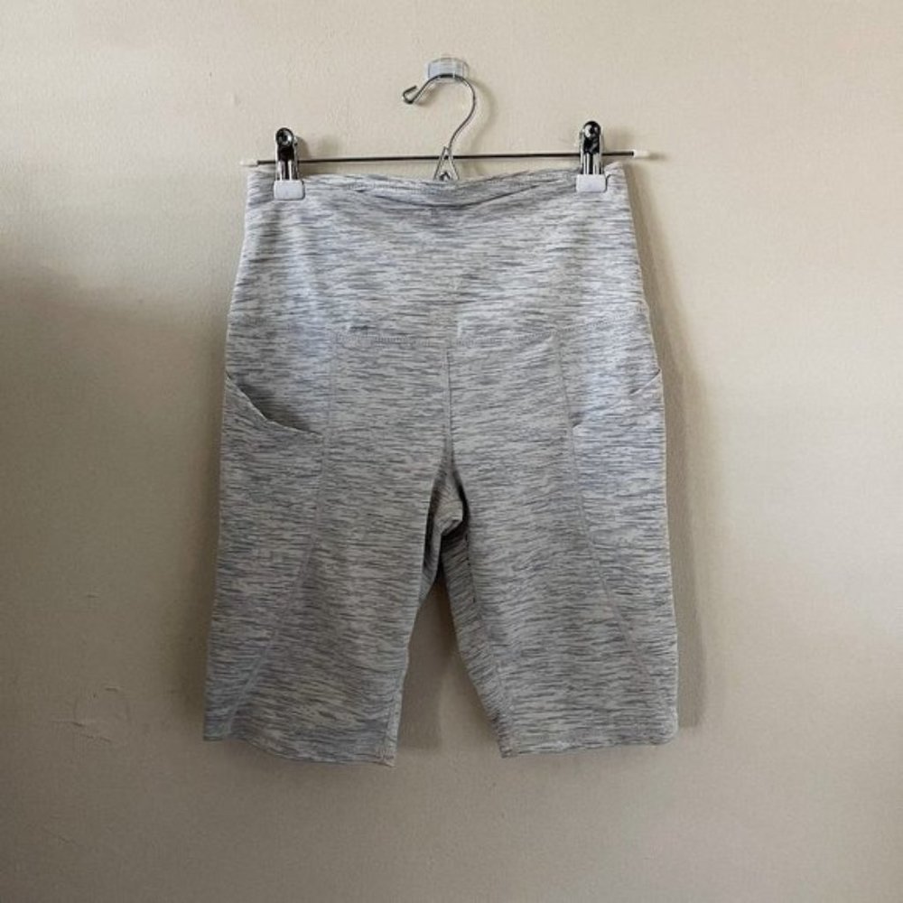 Oalka Grey Bike Shorts